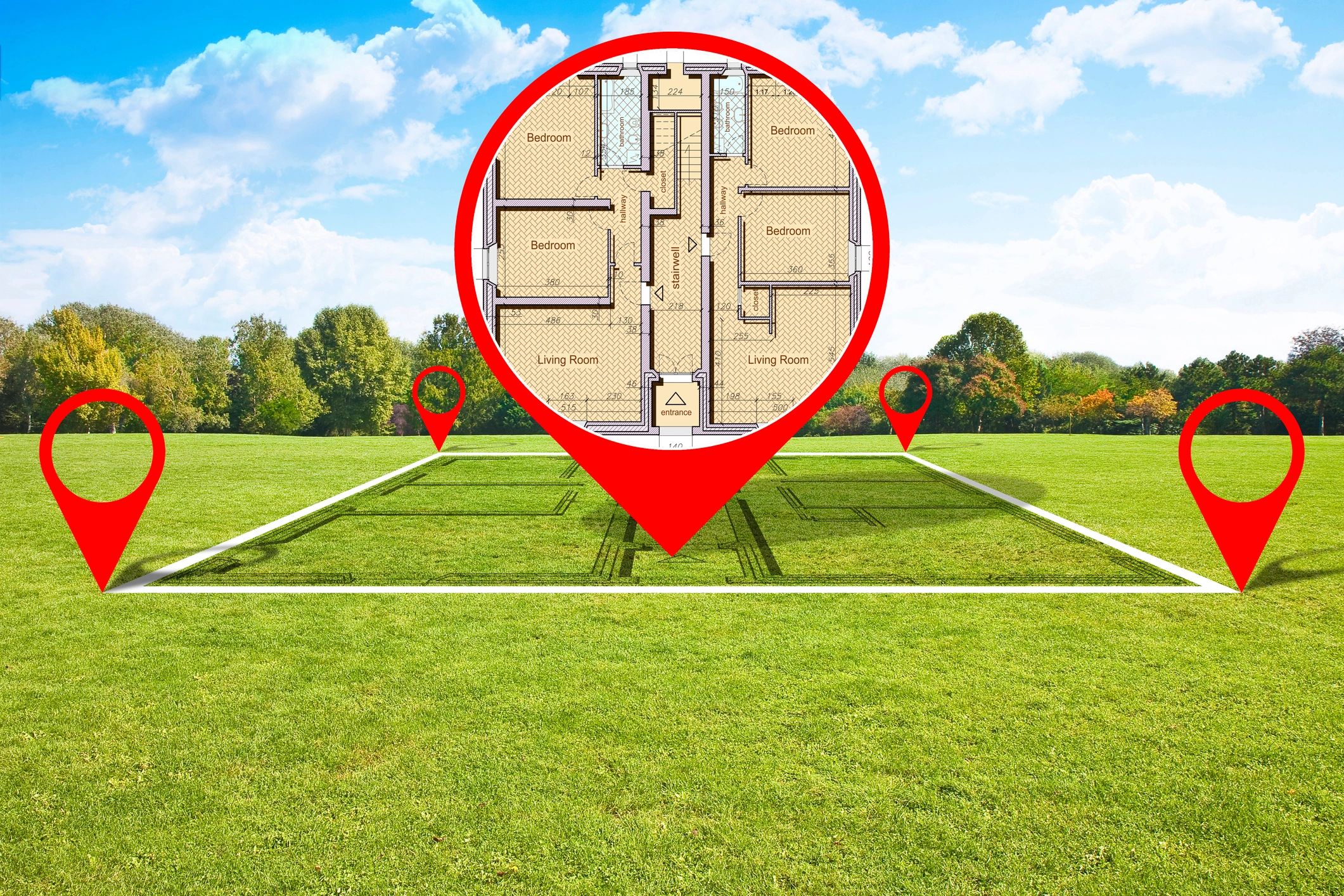 property listings grid